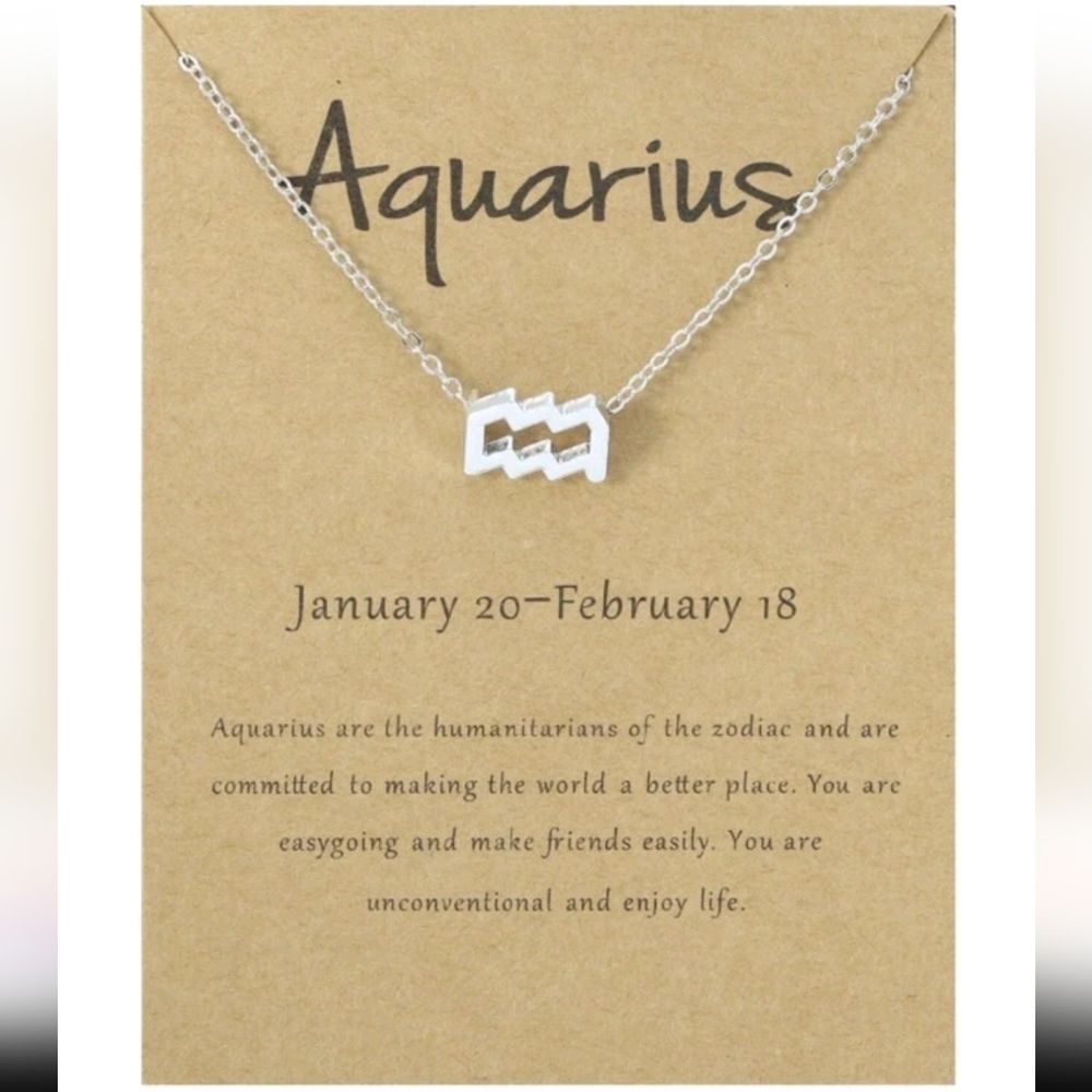 Silver Zodiac Necklace